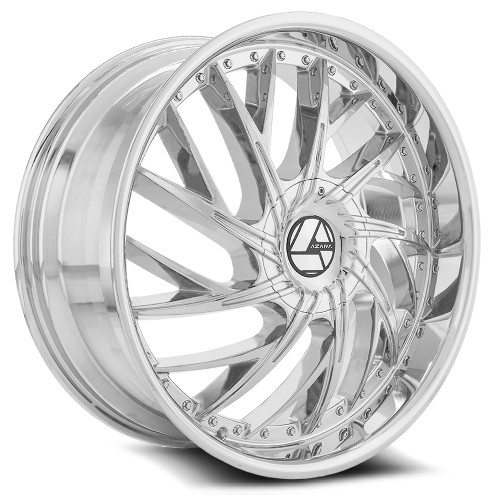 Azara AZA-516 6x135/6x139.7 24x9 +25 Chrome