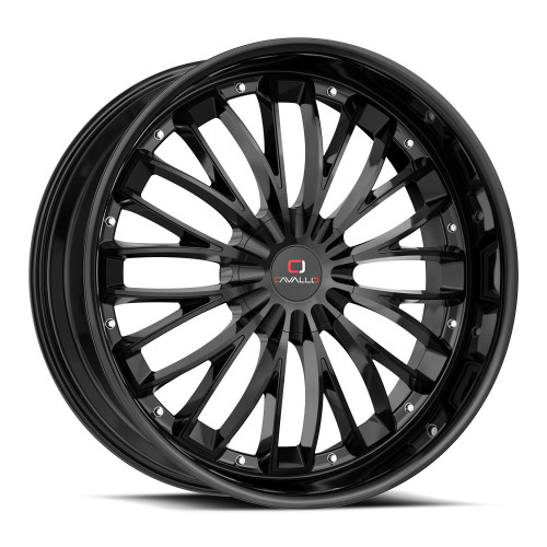 Cavallo CLV-42 5x100/5x114.3 18x8 +35 Gloss Black