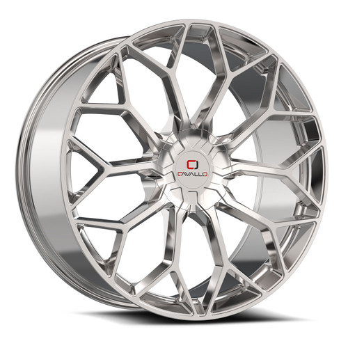Cavallo CLV-44 5x100/5x114.3 18x8 +35 Nano Chrome