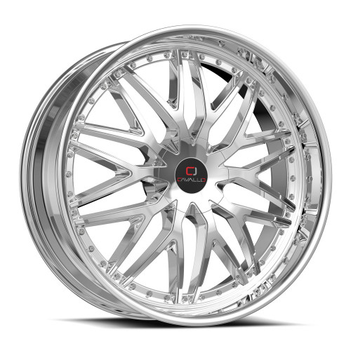 Cavallo CLV-46 5x100/5x114.3 18x8 +35 Nano Chrome