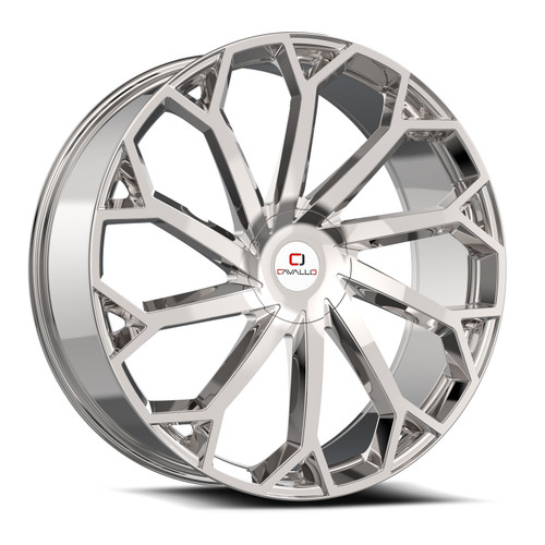 Cavallo CLV-51 5x100/5x114.3 18x8 +35 Nano Chrome