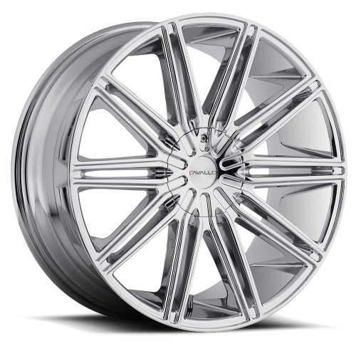 Cavallo CLV-10 5x127/5x139.7 26x9.5 +15 Chrome