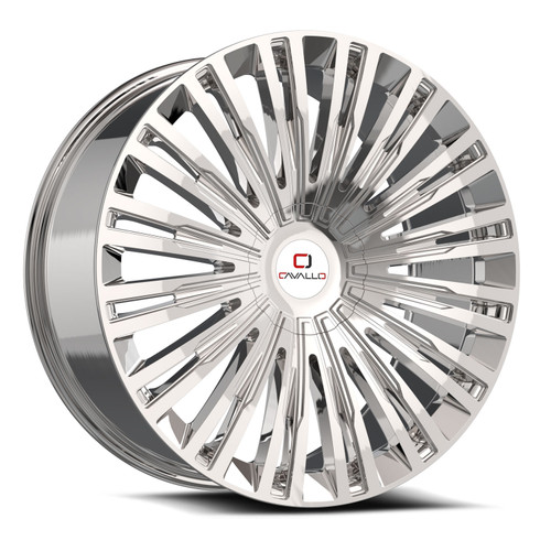 Cavallo CLV-48 6x135/6x139.7 26x9.5 +25 Nano Chrome