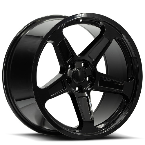 O.E. Revolution D-12 5x115 20x10.5 +25 Gloss Black