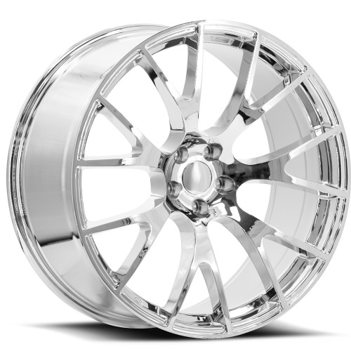 O.E. Revolution DG-05 5x115 22x10 +18 Chrome