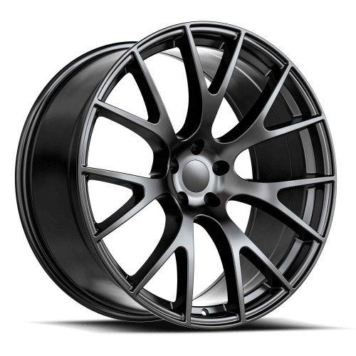 O.E. Revolution HC-1 5x115 22x9 +18 Satin Black