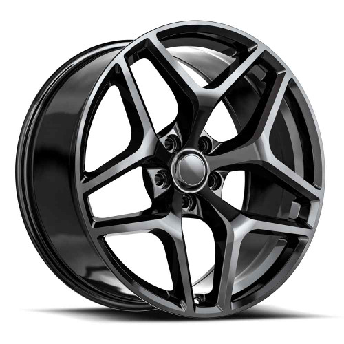 O.E. Revolution Z28 5x120 22x9 +35 Gloss Black