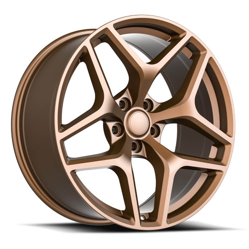 O.E. Revolution Z28 5x120 22x9 +35 Matte Bronze