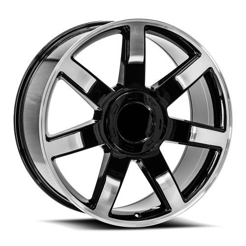 O.E. Revolution 122 6x139.7 24x10 +31 Gloss Black & Machined
