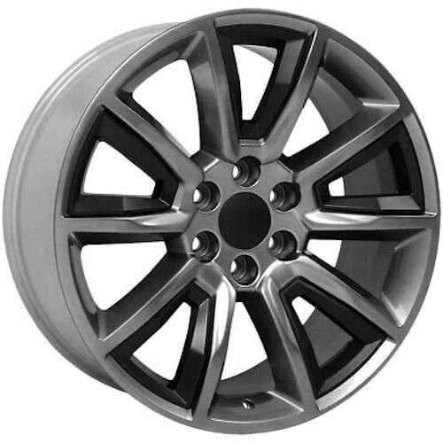 O.E. Revolution C-08 6x139.7 26x10 +31 Gunmetal + Black Inserts