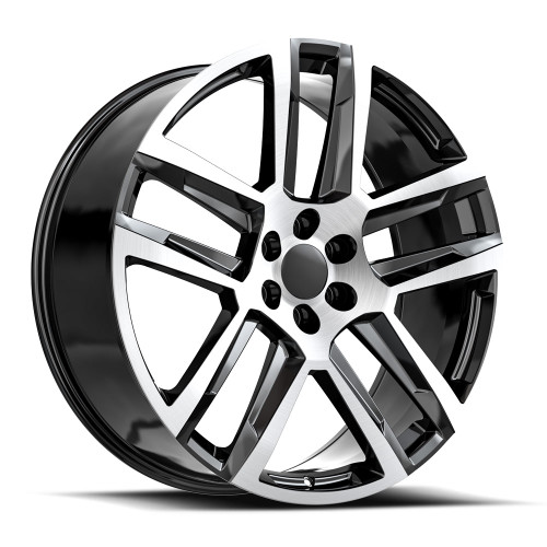 O.E. Revolution C-32 6x139.7 26x10 +31 Gloss Black & Machined