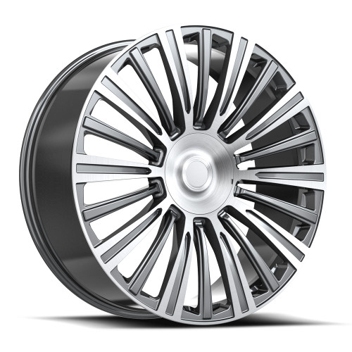 O.E. Revolution CAD-35 6x139.7 24x10 +31 Gunmetal & Machined