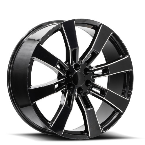 O.E. Revolution G-02 6x139.7 26x10 +31 Gloss Black & Milled