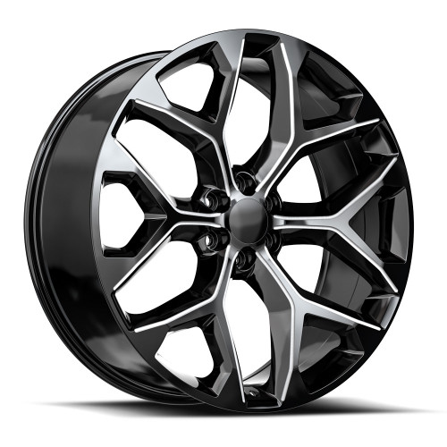 O.E. Revolution G-09 6x139.7 20x9 +24 Gloss Black & Milled