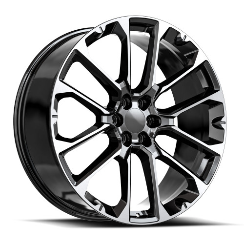 O.E. Revolution G-40 6x139.7 22x9 +31 Gloss Black & Machined