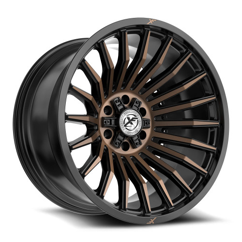 XF Off-Road XF-231 5x127/5x139.7 20x9 +0 Satin Black & Bronze Machined Double Dark Tint