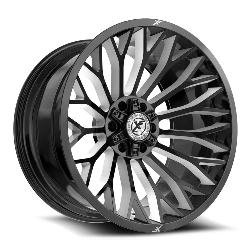 XF Off-Road XF-237 5x127/5x139.7 20x12 -44 Gloss Black & Milled