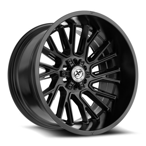 XF Off-Road XF-230 6x135/6x139.7 17x9 +12 Satin Black