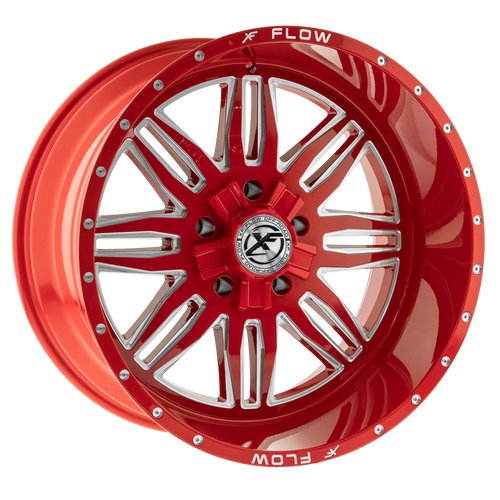 XFX Flow XFX-303 5x139.7/5x150 22x12 -44 Red & Milled