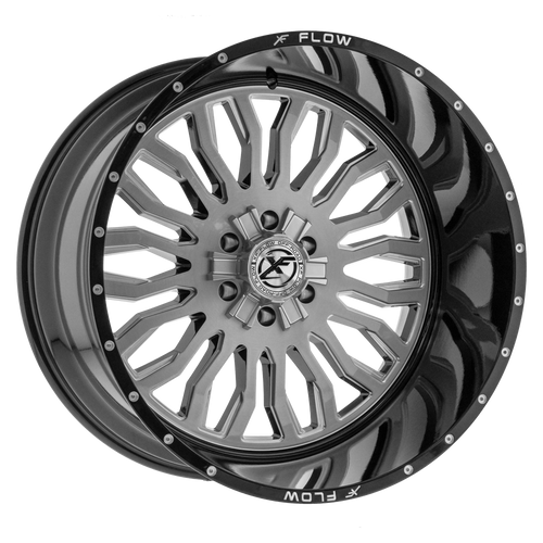 XFX Flow XFX-305 6x135/6x139.7 26x12 -44 Brushed & Milled With Black Lip