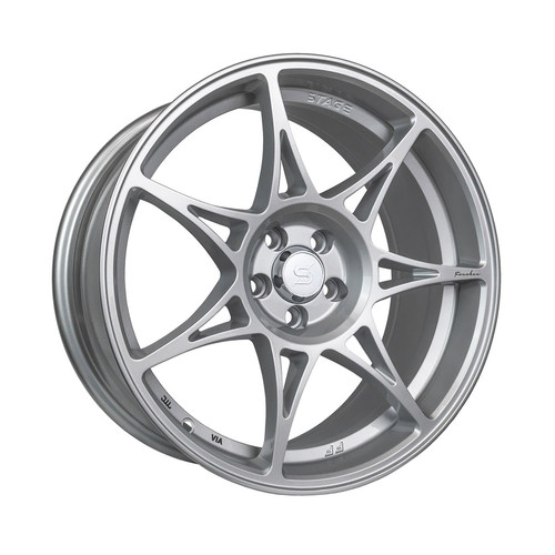 Stage Wheels Foushee 5x114.3 18x8.5 +35 Liquid Silver