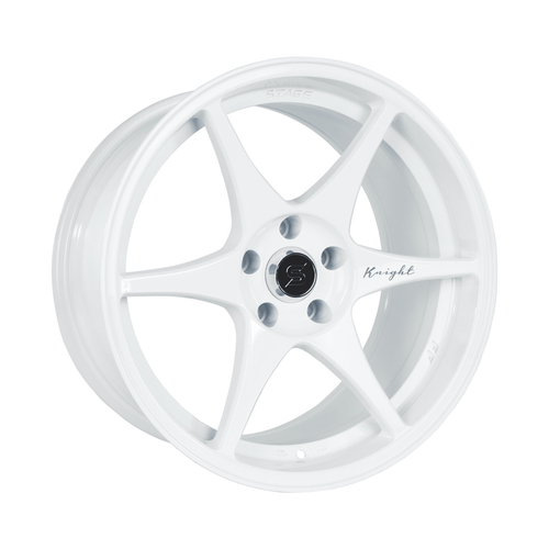 Stage Wheels Knight 5x114.3 18x9.5 +35 White