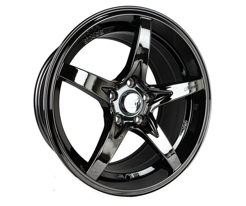 Stage Wheels Monroe 5x114.3 17x9 +12 Black Chrome