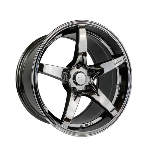 Stage Wheels Monroe 5x114.3 18x9 +12 Black Chrome