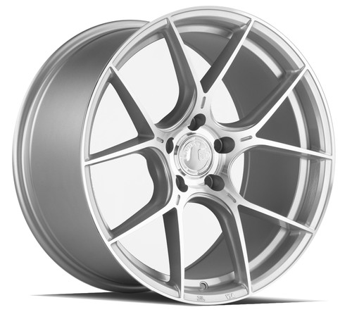 Aodhan AH-11 5x112 19x9.5 +35 Gloss Silver Machined Face