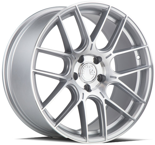 Aodhan AH-X 5x112 19x8.5 +35 Gloss Silver Machined Face
