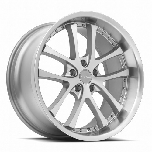 Vors AR5 5x115 19x9.5 +35 Silver Machine Face Lip Chrome Rivet
