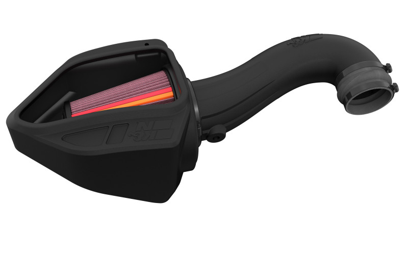K&N 50-1542 NextGen Cold Air Intake lifestyle view installed on Dodge Charger