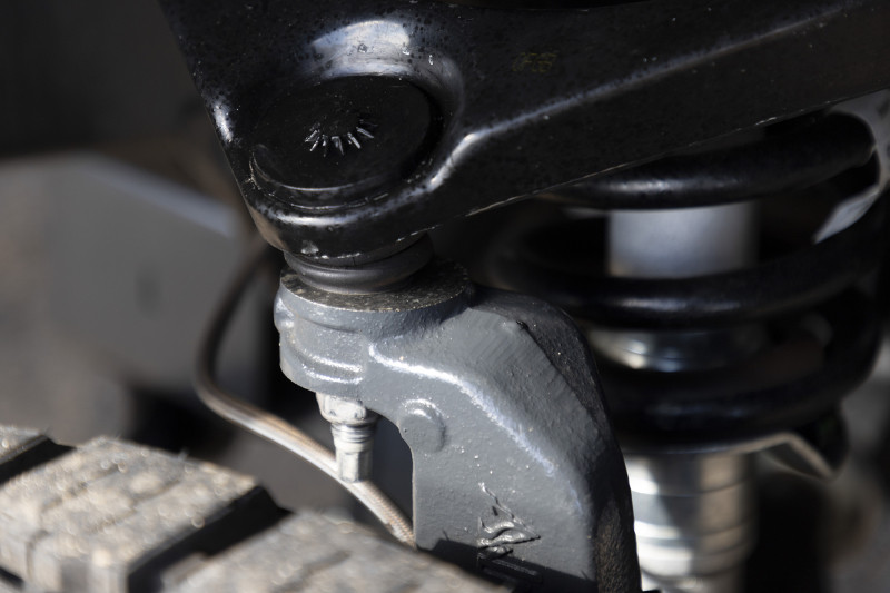 Belltech Ram 1500 lift kit front suspension view