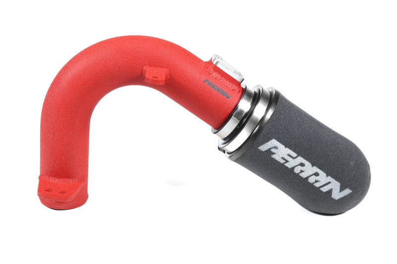 PERRIN PSP-INT-325RD red cold air intake with heatshield for 2015-2021 Subaru WRX