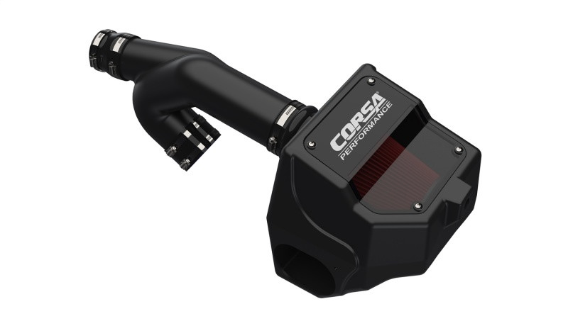 Corsa 2017-2020 Ford F-150 3.5L EcoBoost Cold Air Intake with DryTech filter installed
