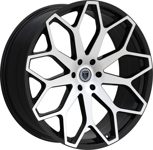 BORGHINI 28 5X115 26x10 +13 BLACK MACHINED
