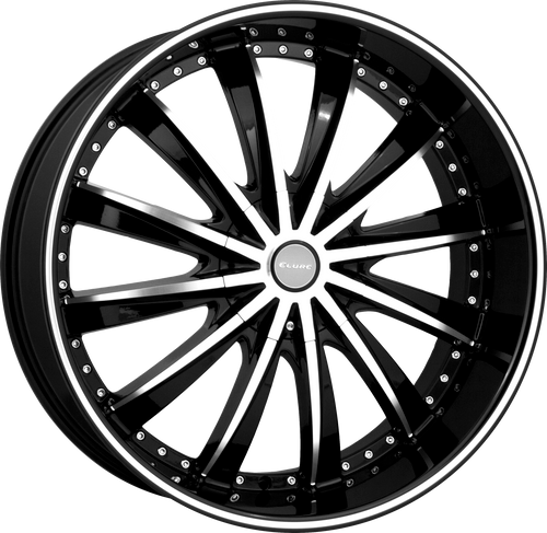 ELURE 31 6X132/6X139.7 22x9 +30 BLACK MACHINED