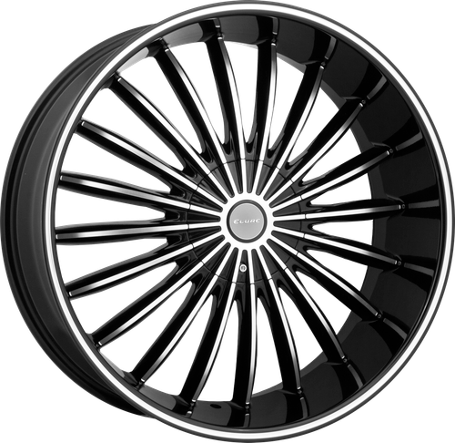 ELURE 34 5X115/5X127 22x9 +13 BLACK MACHINED