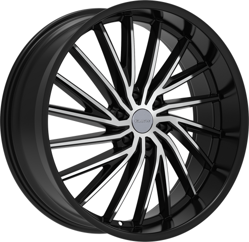 ELURE 54 6X139.7 24x9.5 +24 BLACK MACHINED