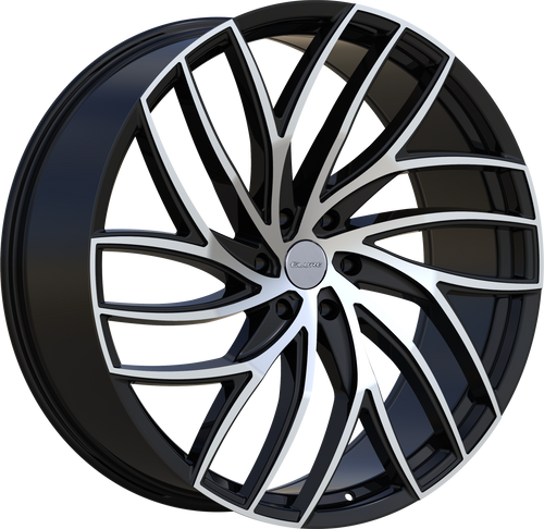 ELURE 56 6X139.7 26x10 +24 BLACK MACHINED