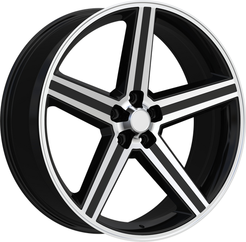 REPLICA 248 5X120 24x10 +10 BLACK MACHINED