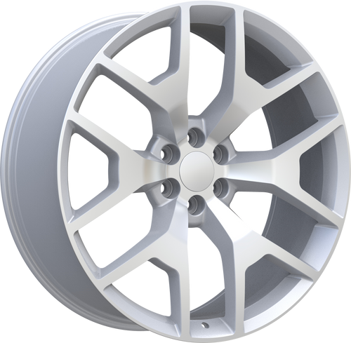 REPLICA 288 6X139.7 26x10 +25 SILVER MACHINED