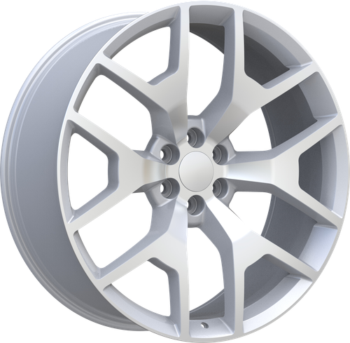 REPLICA 288 6X139.7 28x10 +25 SILVER MACHINED