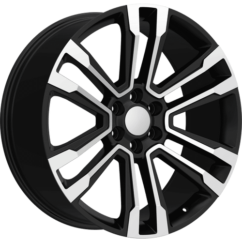 REPLICA 328 6X139.7 24x10 +25 BLACK MACHINED