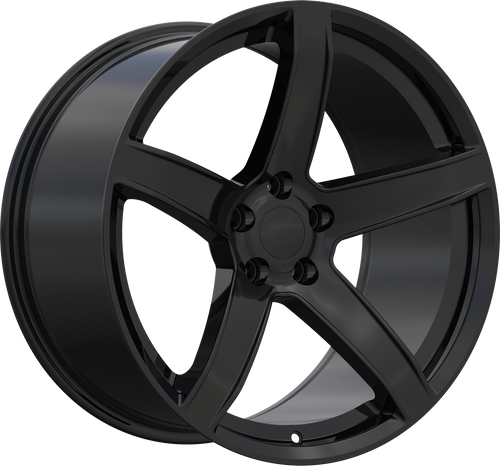 REPLICA 358 5X115 20x10.5 +25 GLOSS BLACK
