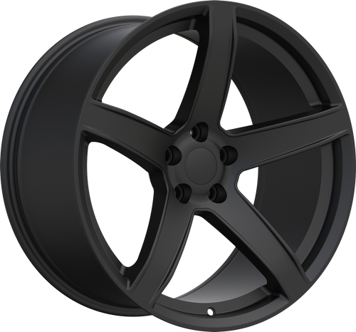 REPLICA 358 5X115 20x10.5 +25 SATIN BLACK