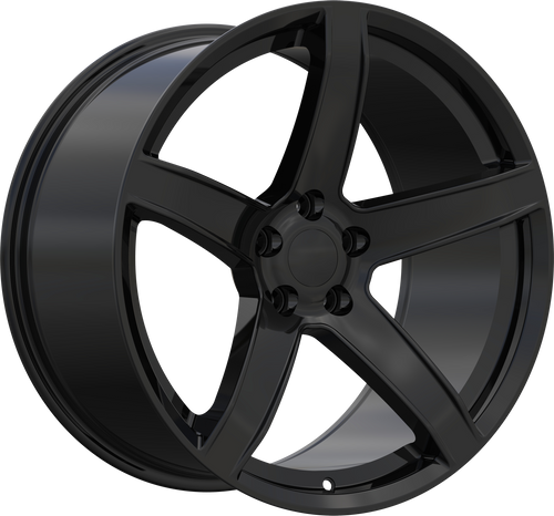 REPLICA 358 5X115 20x9.5 +18 GLOSS BLACK