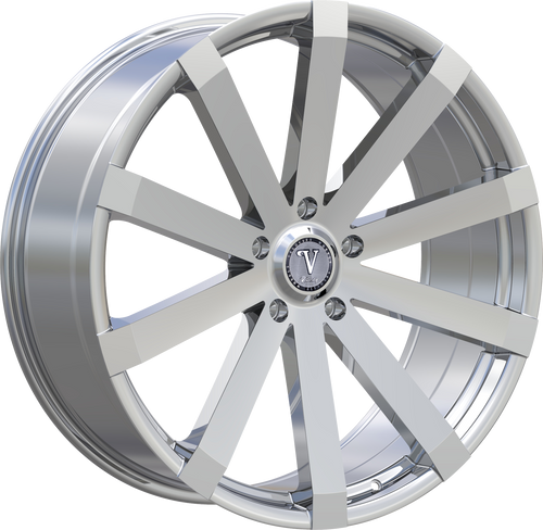 VELOCITY 12 5X120 22x9 +13 CHROME
