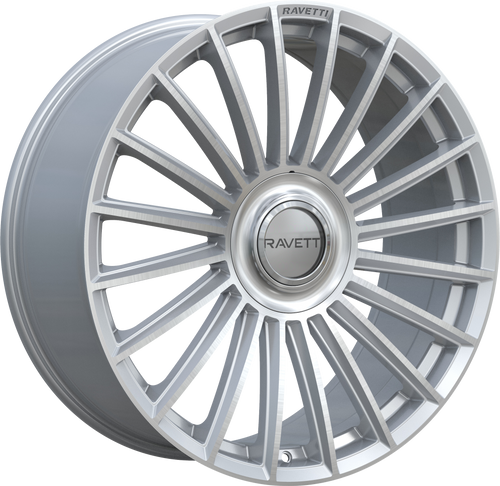 RAVETTI M18 5X114.3/5X120 17x7.5 +38 GLOSS BLACK