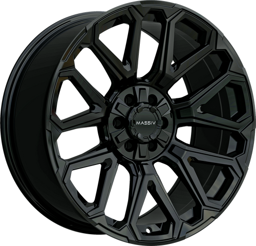 MASSIV OFF-ROAD OR5 6X135/6X139.7 20x9 -12 GLOSS BLACK